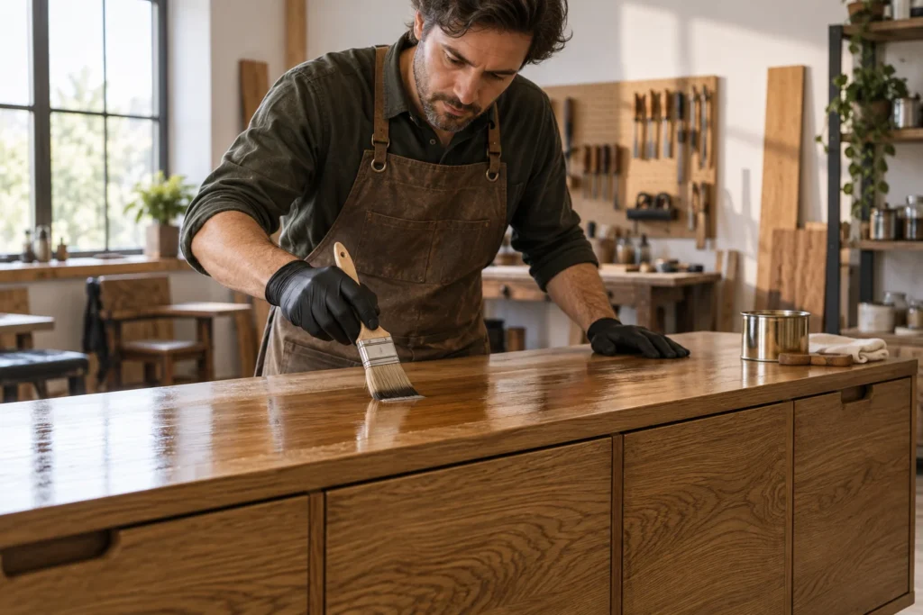 Wood Refinishing — illustrative service image